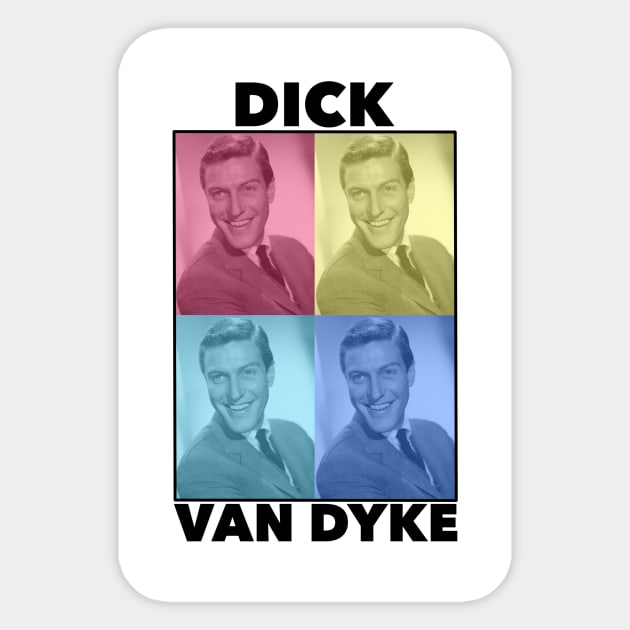 The Legend: Dick Van Dyke Sticker by StoreShaSha